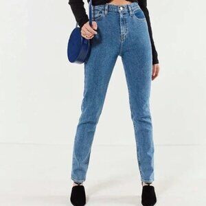 BDG Girlfriend‎ High Rise Straight Leg Denim Jeans Womens Size 24